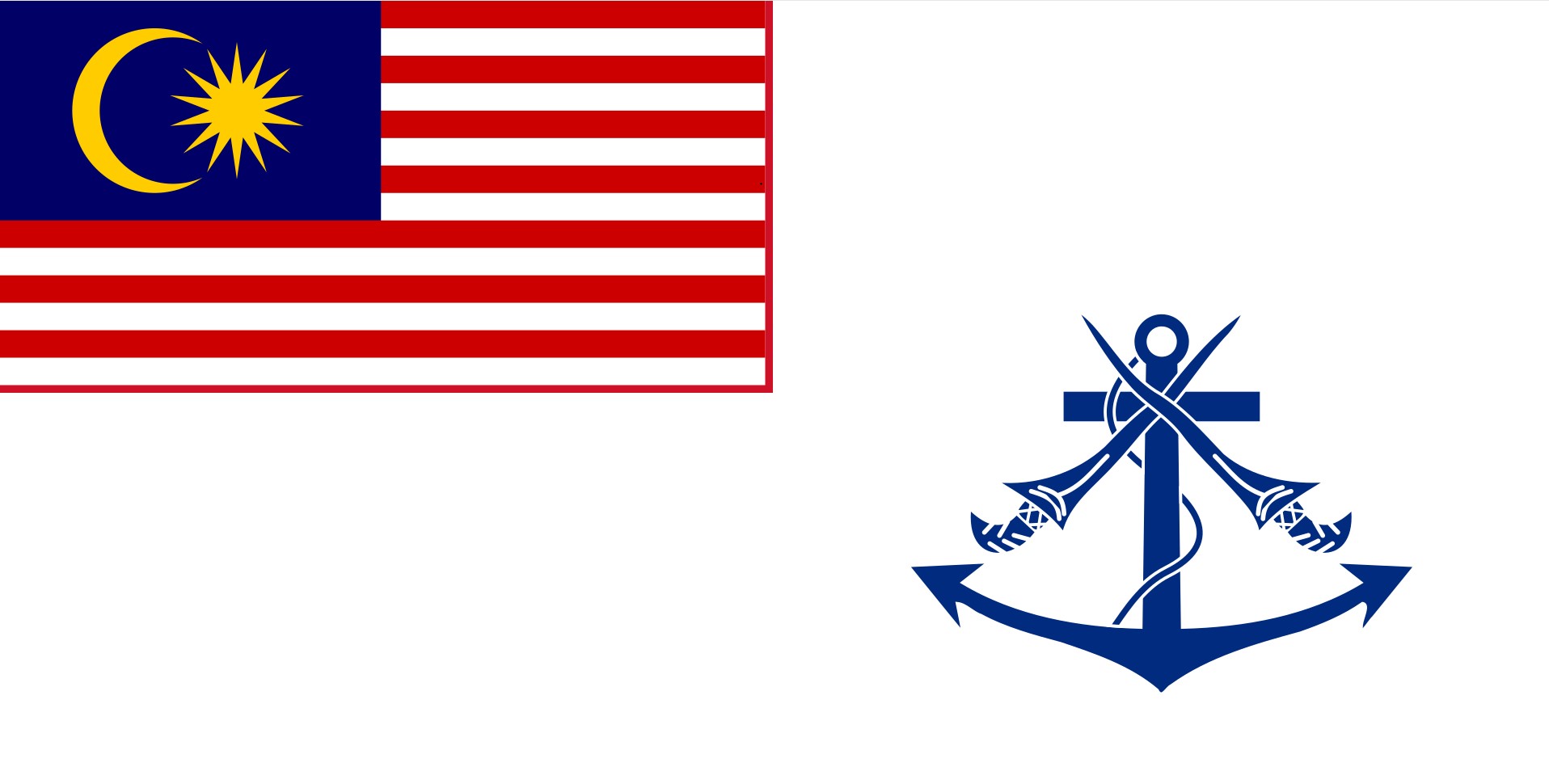 HẢI QUÂN HOÀNG GIA Malaysia (Royal Malaysian Navy) HQ Malaysia lemokilo.com ensign