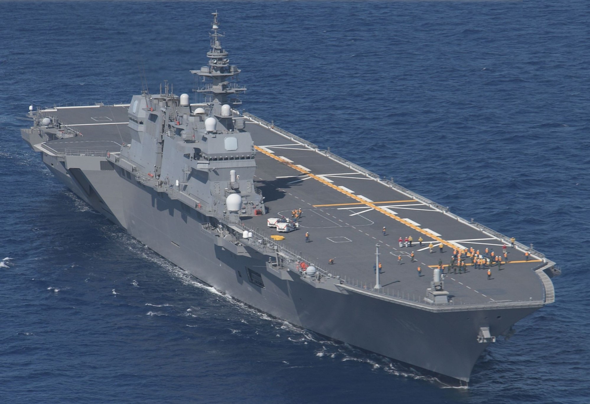 TÀU KHU TRỤC TRỰC THĂNG JS Izumo Izumo lemokilo.com 1