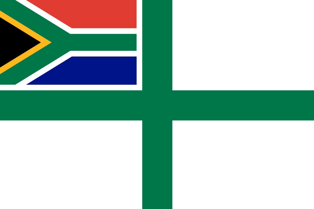 HẢI QUÂN Nam Phi (South African Navy) HQ Nam Phi ensign lemokilo.com 1