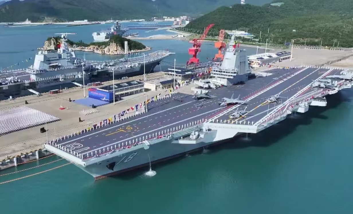 TÀU SÂN BAY PHÚC KIẾN (TYPE 003) ĐƯA VÀO BIÊN CHẾ, BƯỚC NHẢY VỌT CÔNG NGHỆ VÀ THÁCH THỨC VỊ TRÍ SỐ MỘT CỦA HẢI QUÂN HOA KỲ 003 lemokilo.com 1